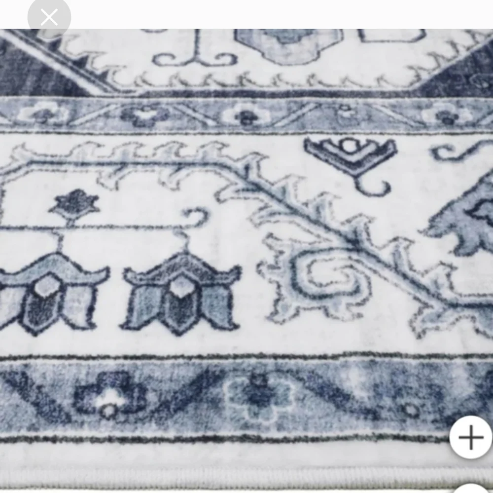5'3” x 7'5”/  Wyatt & Ash Washable Indoor Area Rug, Cyrus , New